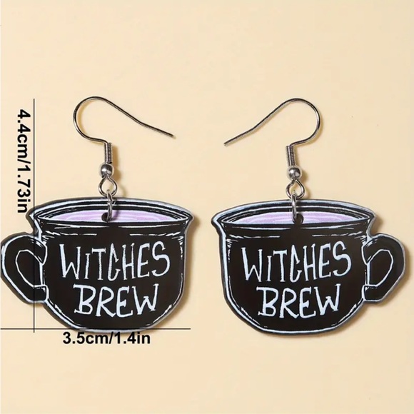 Witches Brew Dangle Earrings - Picture 2 of 2